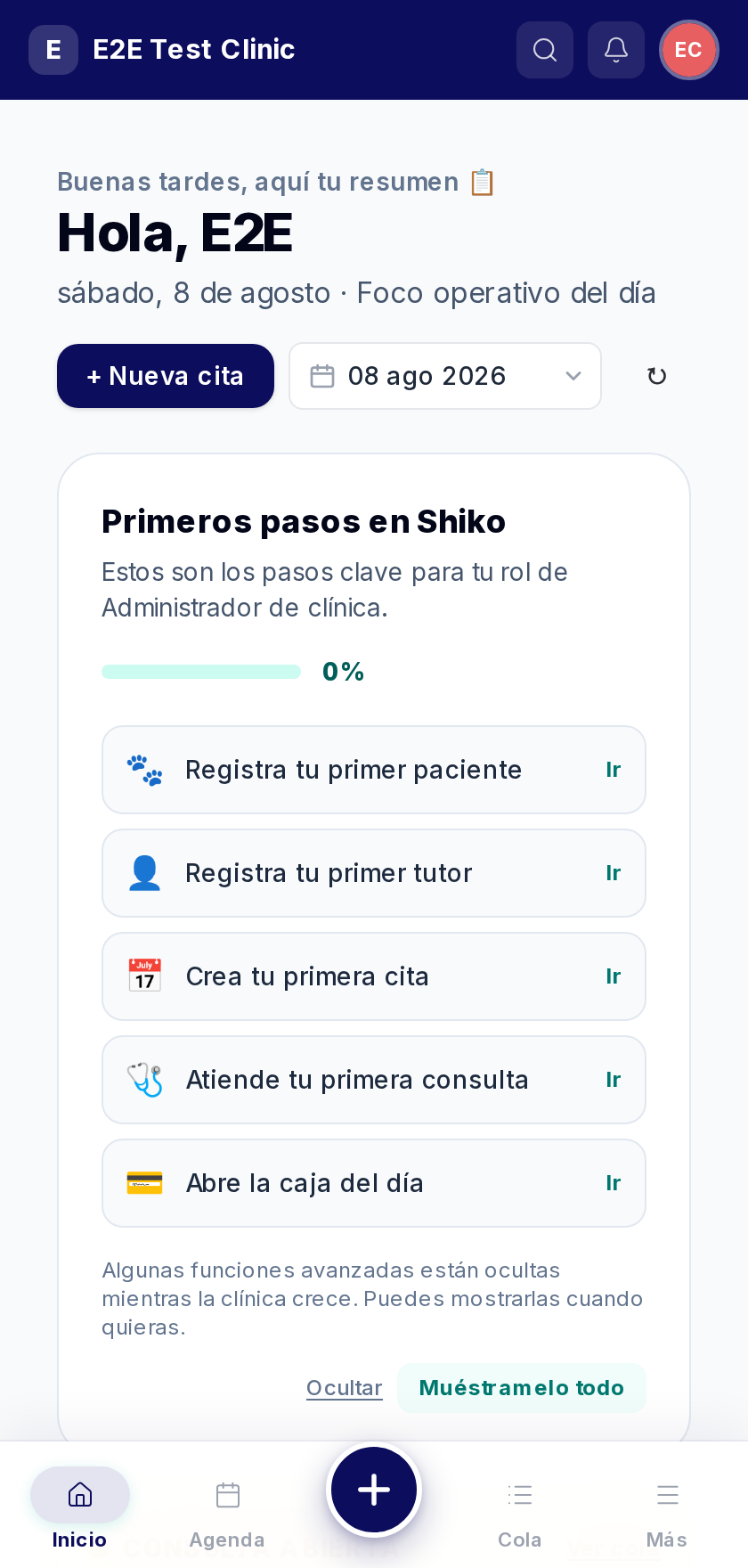 App Móvil & Offline en Shiko